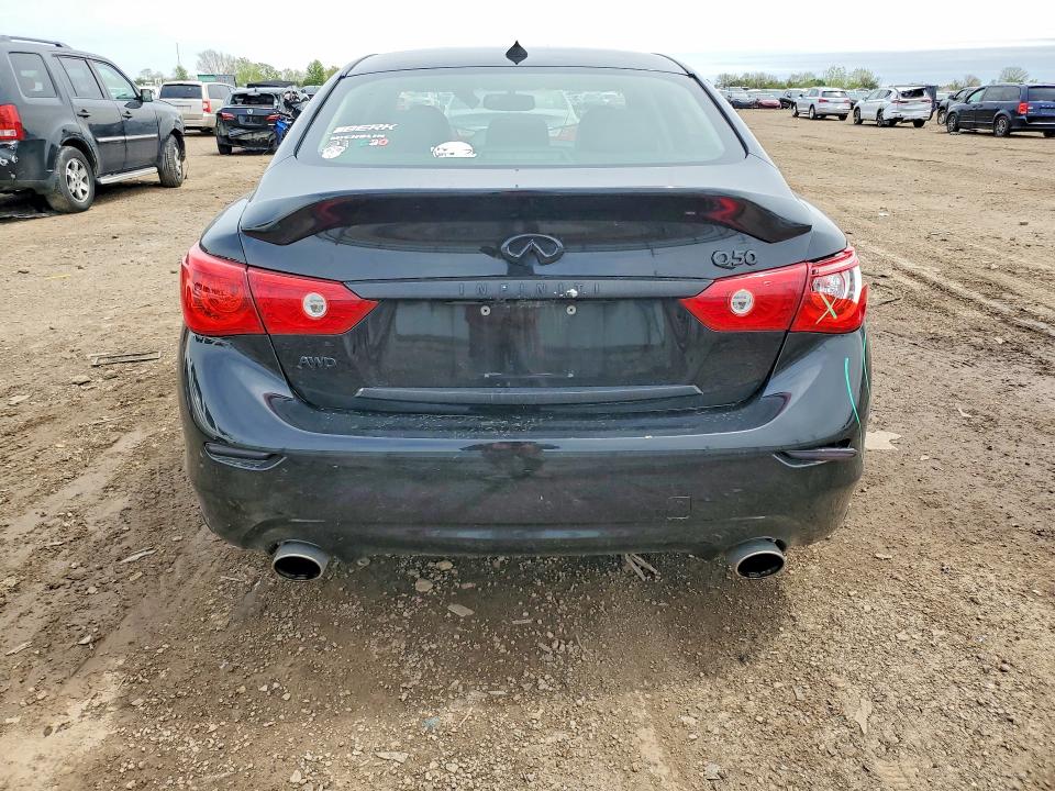 52553756 :رقم المزاد ، JN1BV7AR7EM690025 vin ، 2014 Infiniti Q50 مزاد بيع