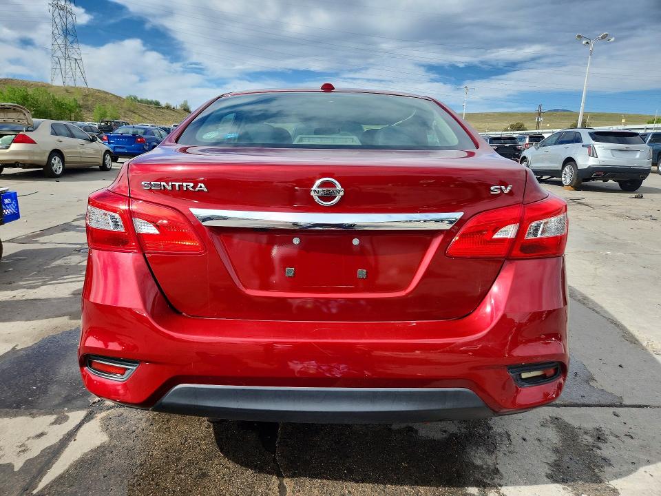 Продажа на аукционе авто 2019 Nissan Sentra, vin: 3N1AB7AP6KY249711, номер лота: 53641346