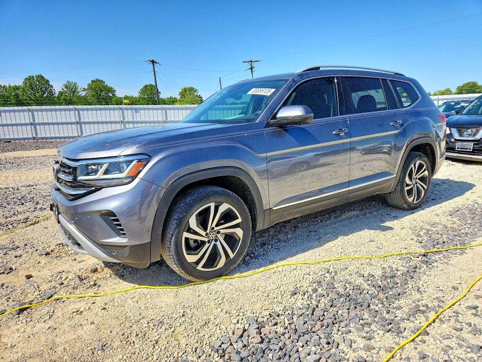 53055126 :رقم المزاد ، 1V2TR2CA2MC550726 vin ، 2021 Volkswagen Atlas مزاد بيع