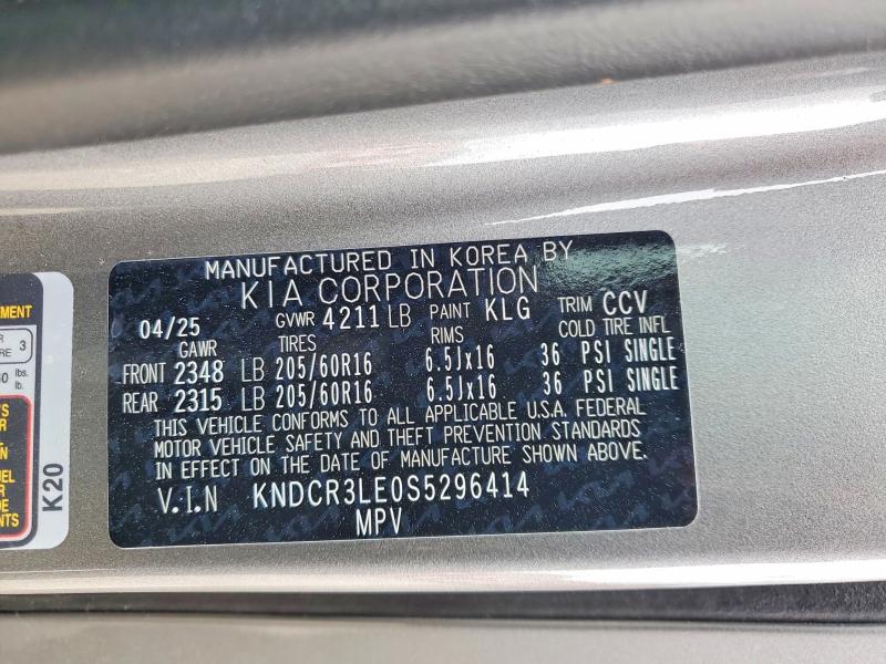 Продажа на аукционе авто 2025 Kia Niro, vin: KNDCR3LE0S5296414, номер лота: 54283526