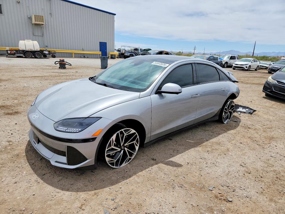 2023 Hyundai Ioniq 6 მანქანა იყიდება აუქციონზე, vin: KMHM54AAXPA022251, აუქციონის ნომერი: 54443636