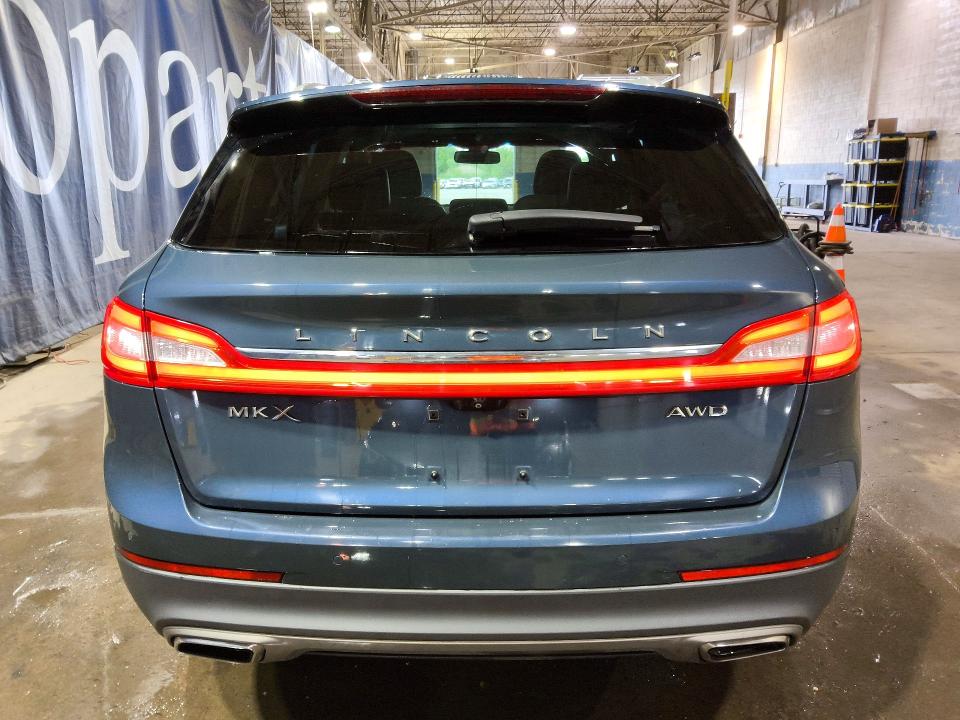 53933576 :رقم المزاد ، 2LMTJ8KRXGBL27406 vin ، 2016 Lincoln Mkx مزاد بيع