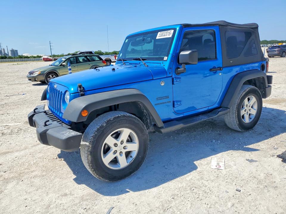 Aukcja sprzedaży 2016 Jeep Wrangler, vin: 1C4AJWAG6GL289295, numer aukcji: 53652016