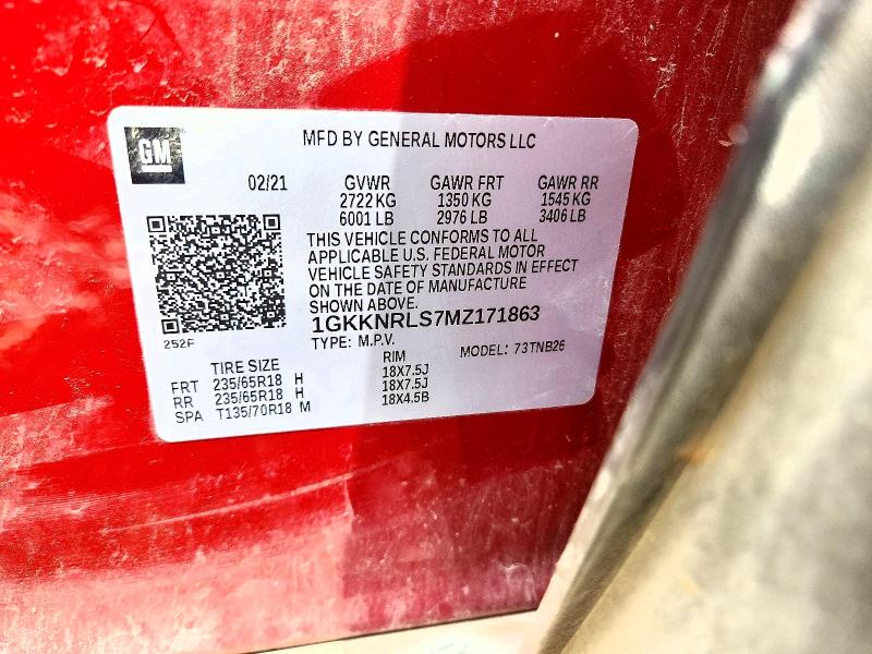 Продаж на аукціоні авто 2021 Gmc Acadia, vin: 1GKKNRLS7MZ171863, номер лоту: 53519766