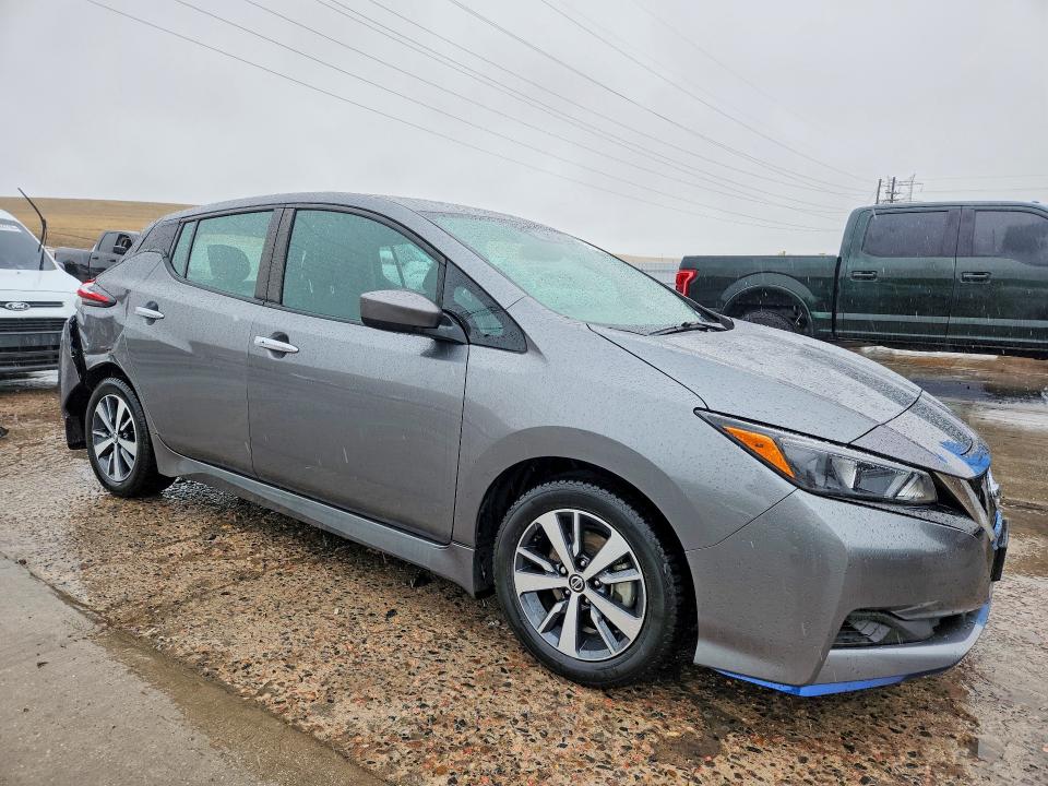 2020 Nissan Leaf მანქანა იყიდება აუქციონზე, vin: 1N4BZ1BPXLC309322, აუქციონის ნომერი: 52679776