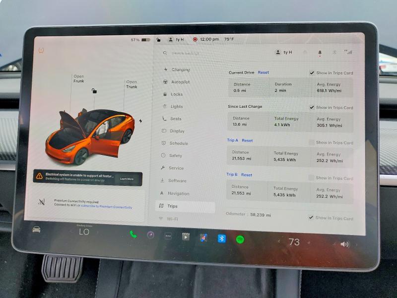Aukcja sprzedaży 2021 Tesla Model 3, vin: 5YJ3E1EA9MF096059, numer aukcji: 50558156