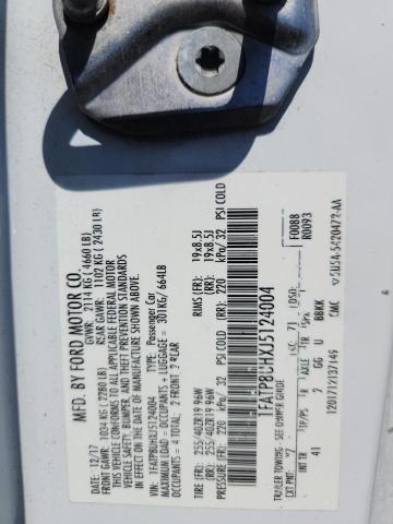 Aukcja sprzedaży 2018 Ford Mustang, vin: 1FATP8UHXJ5124004, numer aukcji: 53550926