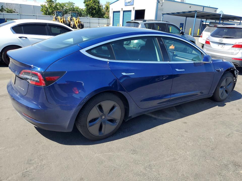 2019 Tesla Model 3 მანქანა იყიდება აუქციონზე, vin: 5YJ3E1EB1KF497255, აუქციონის ნომერი: 54201576