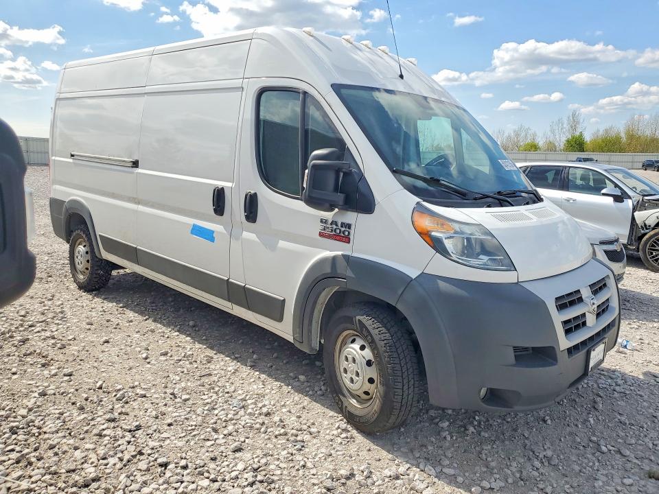 52412156 :رقم المزاد ، 3C6URVHG6GE100876 vin ، 2016 Ram Promaster 3500 مزاد بيع