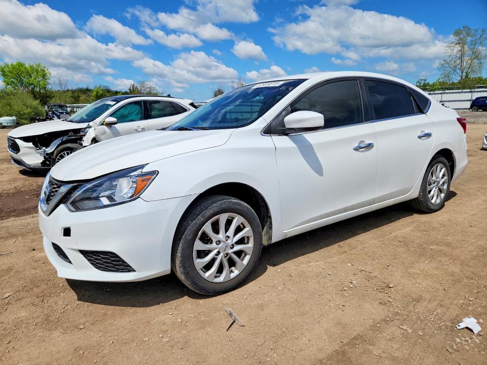 2019 Nissan Sentra მანქანა იყიდება აუქციონზე, vin: 3N1AB7AP7KY456107, აუქციონის ნომერი: 52909016