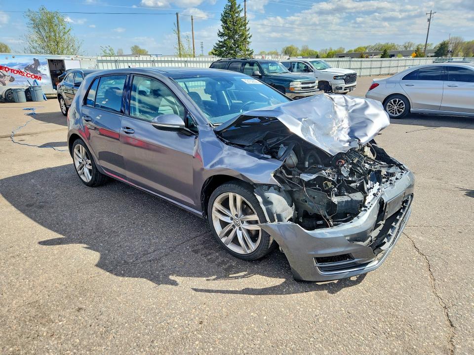 Продажа на аукционе авто 2015 Volkswagen Golf, vin: 3VW217AU4FM054727, номер лота: 53102606