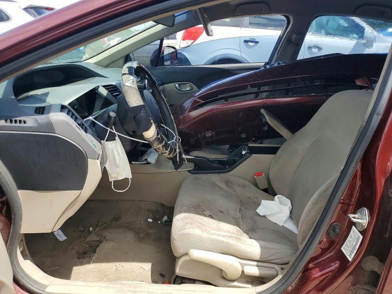 Продажа на аукционе авто 2012 Honda Civic, vin: 19XFB2F57CE072800, номер лота: 55321916