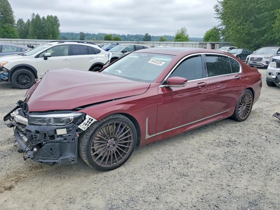 54452526 :رقم المزاد ، WBA7U2C13MCG12040 vin ، 2021 Bmw Alpina B7 مزاد بيع