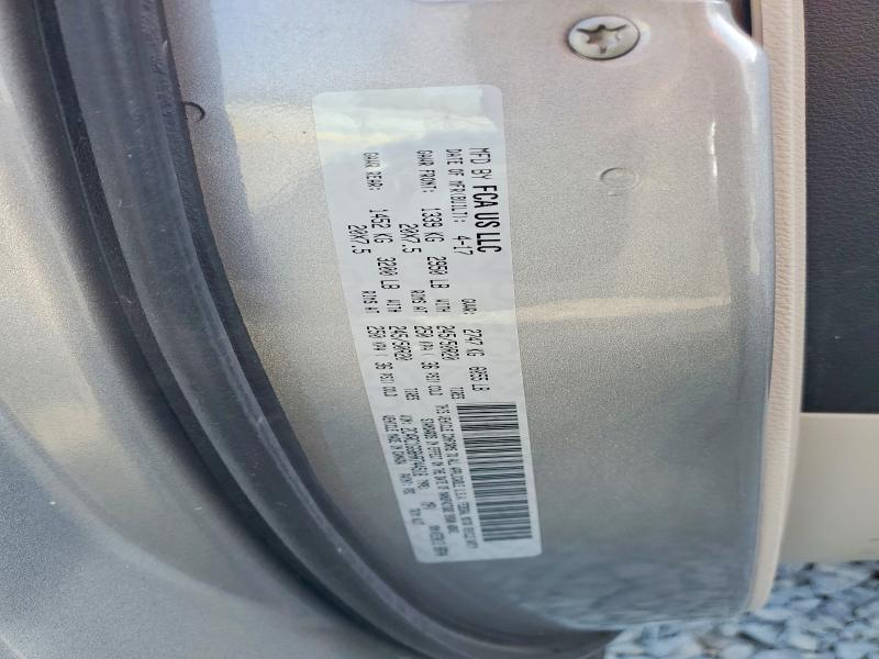 51082056 :رقم المزاد ، 2C4RC1GG8HR744518 vin ، 2017 Chrysler Pacifica مزاد بيع