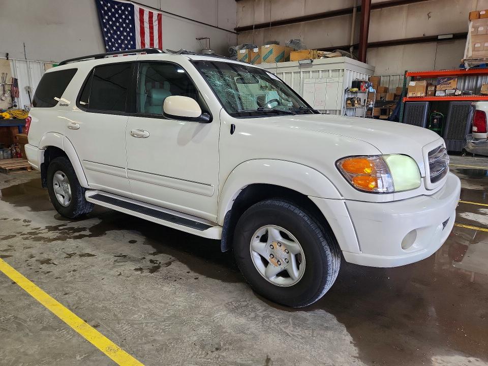 55009686 :رقم المزاد ، 5TDZT38A42S118548 vin ، 2002 Toyota Sequoia مزاد بيع