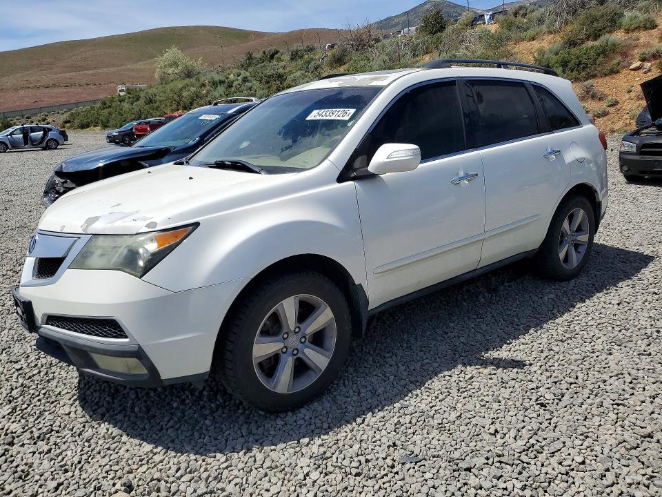 54339126 :رقم المزاد ، 2HNYD2H21CH512028 vin ، 2012 Acura Mdx مزاد بيع