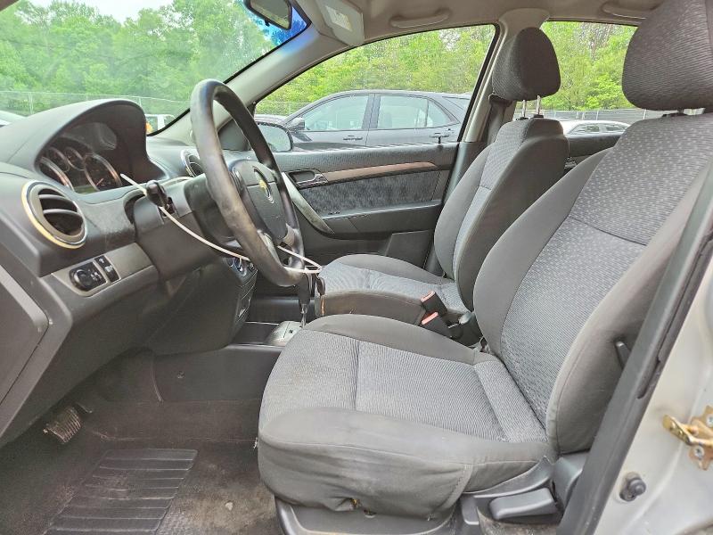 Продажа на аукционе авто 2007 Chevrolet Aveo, vin: KL1TG56627B071305, номер лота: 52689086