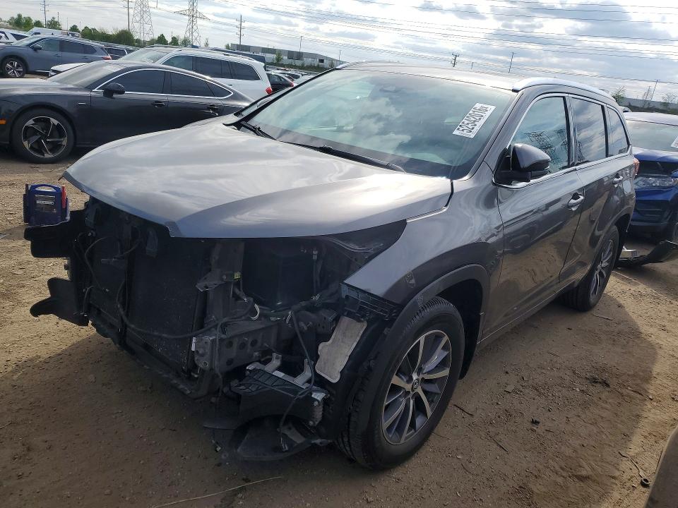 Aukcja sprzedaży 2017 Toyota Highlander, vin: 5TDJZRFHXHS426248, numer aukcji: 52542016