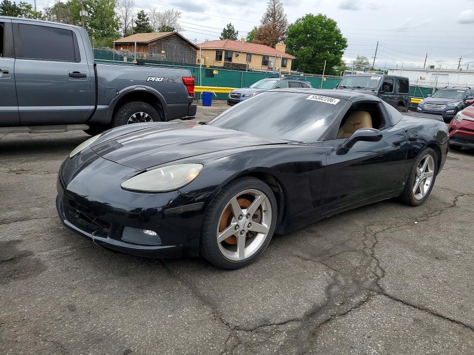 2006 Chevrolet Corvette მანქანა იყიდება აუქციონზე, vin: 1G1YY26U565114596, აუქციონის ნომერი: 55382206
