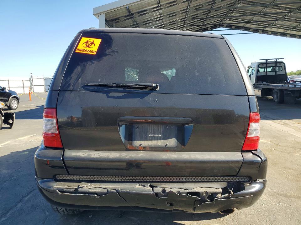 53974986 :رقم المزاد ، 4JGAB54E52A295736 vin ، 2002 Mercedes-benz Ml مزاد بيع