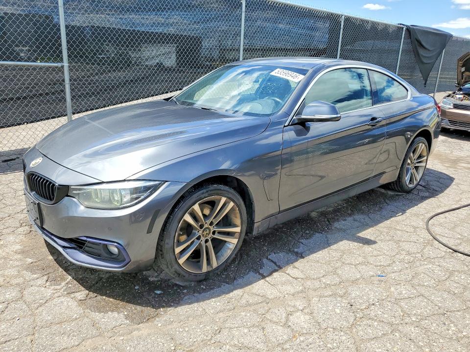 2018 Bmw 430xi მანქანა იყიდება აუქციონზე, vin: WBA4W5C52JAE43184, აუქციონის ნომერი: 53596946
