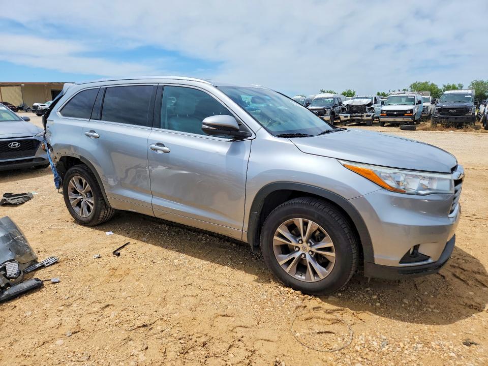 Продажа на аукционе авто 2015 Toyota Highlander, vin: 5TDJKRFH1FS187738, номер лота: 54881076
