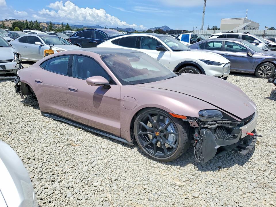 2024 Porsche Taycan მანქანა იყიდება აუქციონზე, vin: WP0AD2Y19RSA47498, აუქციონის ნომერი: 55035316