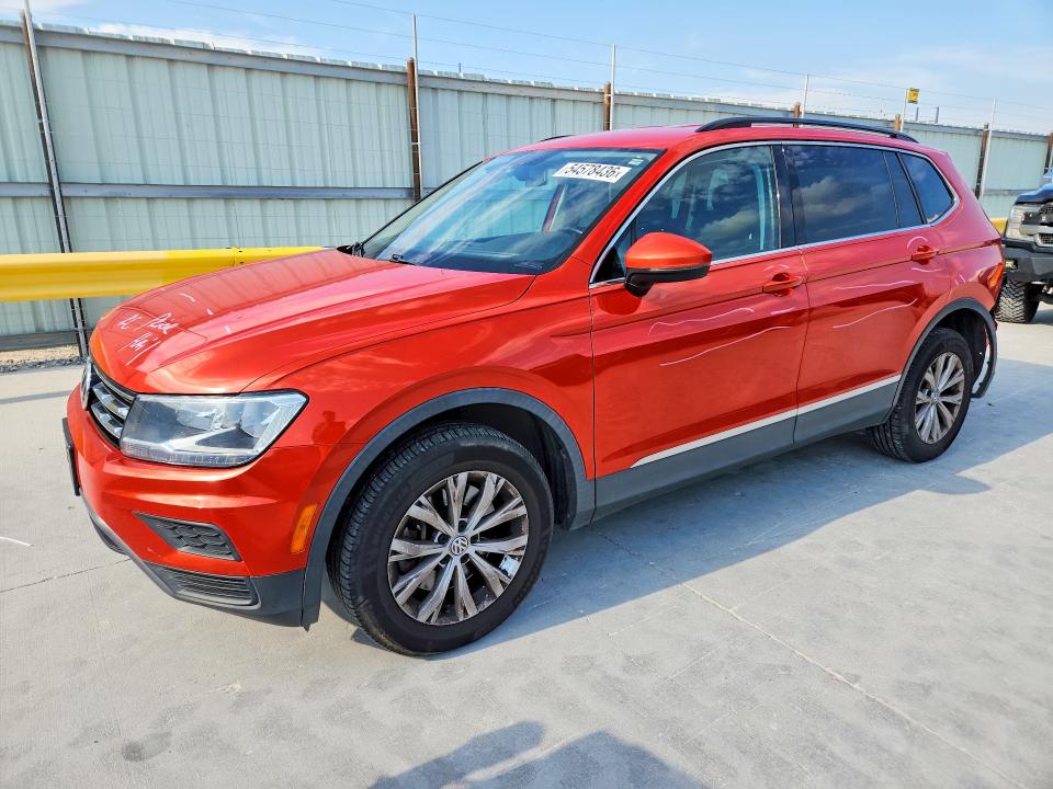 Продажа на аукционе авто 2018 Volkswagen Tiguan, vin: 3VV2B7AX0JM070539, номер лота: 54578436