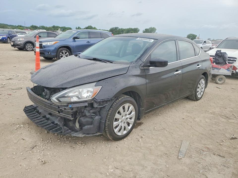 2017 Nissan Sentra მანქანა იყიდება აუქციონზე, vin: 3N1AB7AP3HY211667, აუქციონის ნომერი: 55008036