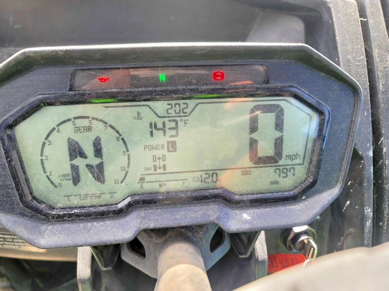 55046026 :رقم المزاد ، JKARFCA1XLB500359 vin ، 2020 Kawasaki Krf 1000 مزاد بيع