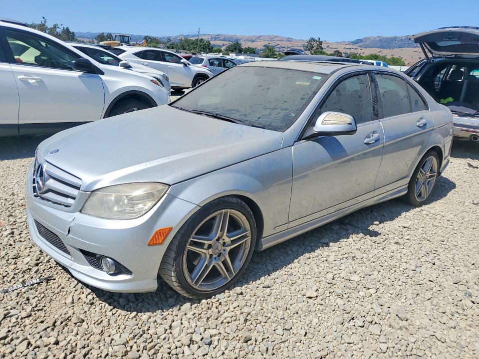 2009 Mercedes-benz C მანქანა იყიდება აუქციონზე, vin: WDDGF54X19F208289, აუქციონის ნომერი: 54321566