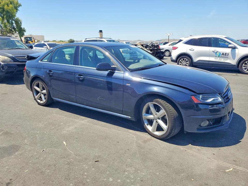 2012 Audi A4 მანქანა იყიდება აუქციონზე, vin: WAUFFAFL9CN009512, აუქციონის ნომერი: 52399046
