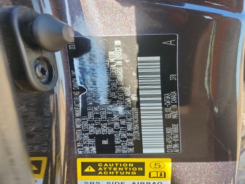 Продаж на аукціоні авто 2010 Lexus Rx, vin: 2T2ZK1BA7AC002232, номер лоту: 52076526