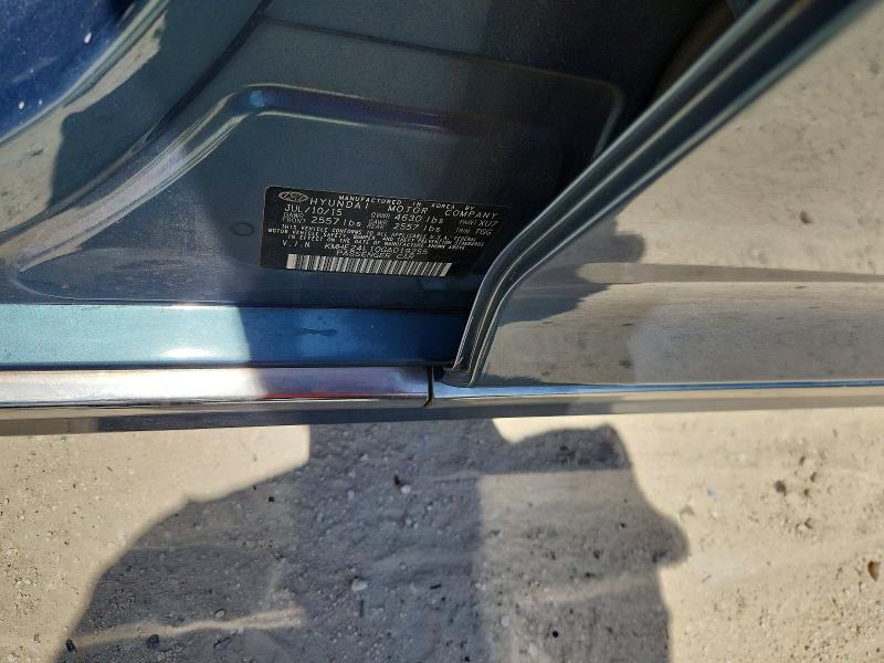 Продаж на аукціоні авто 2016 Hyundai Sonata Hybrid, vin: KMHE24L10GA019255, номер лоту: 54513376