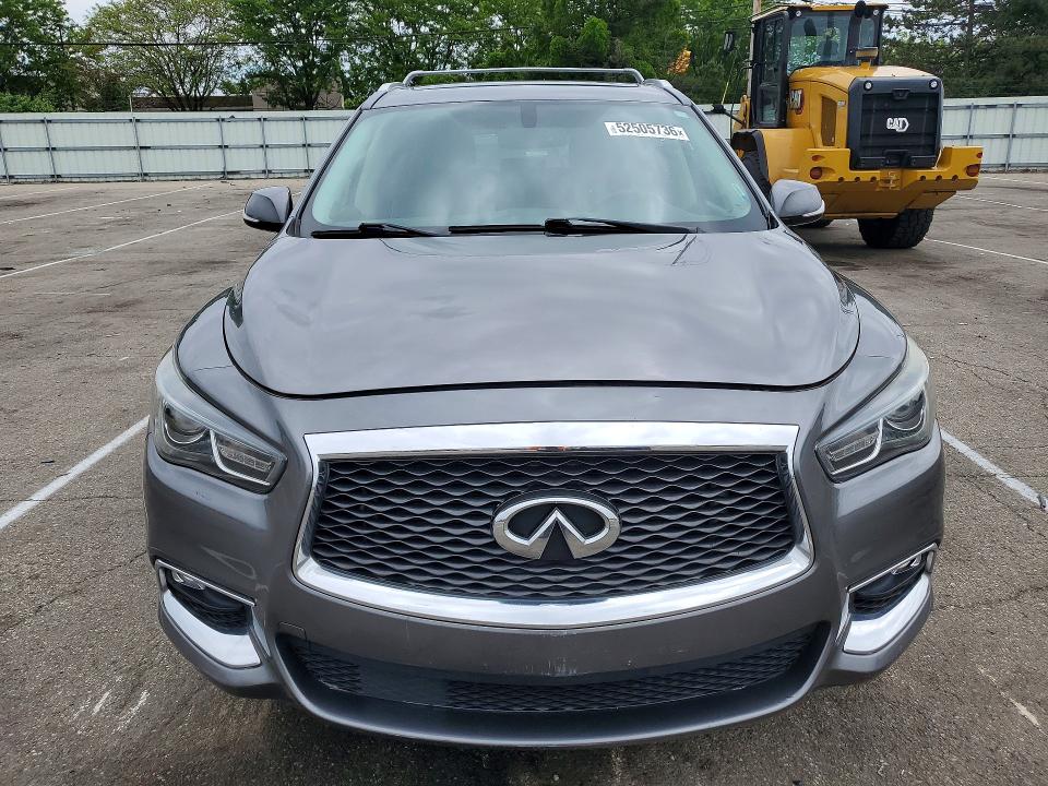 52505736 :رقم المزاد ، 5N1DL0MM4HC510475 vin ، 2017 Infiniti Qx60 مزاد بيع