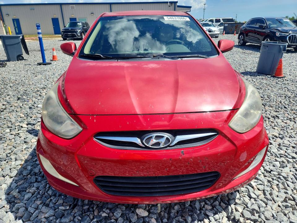 2012 Hyundai Accent მანქანა იყიდება აუქციონზე, vin: KMHCU4AE5CU195301, აუქციონის ნომერი: 54631086