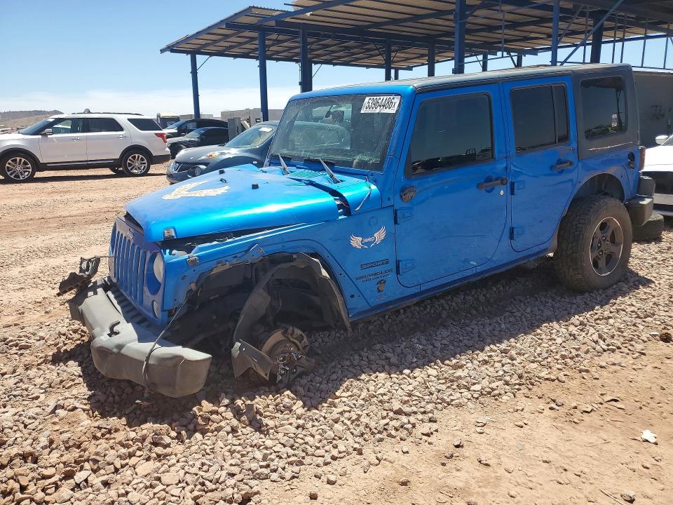 Продажа на аукционе авто 2015 Jeep Wrangler Unlimited, vin: 1C4BJWDG4FL528843, номер лота: 53964486
