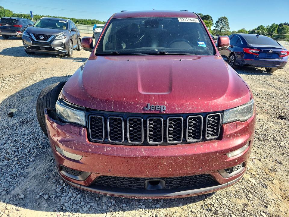 2018 Jeep Grand Cherokee მანქანა იყიდება აუქციონზე, vin: 1C4RJFCG5JC387757, აუქციონის ნომერი: 53179436
