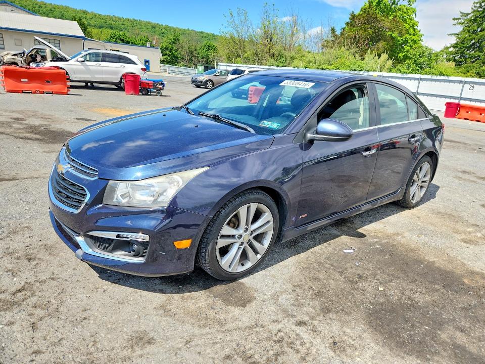 2015 Chevrolet Cruze მანქანა იყიდება აუქციონზე, vin: 1G1PG5SBXF7203184, აუქციონის ნომერი: 53308416