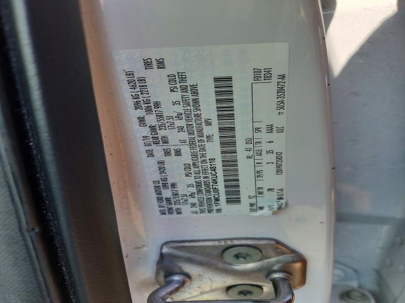 Продажа на аукционе авто 2019 Ford Escape, vin: 1FMCU0F74KUC48118, номер лота: 53892146