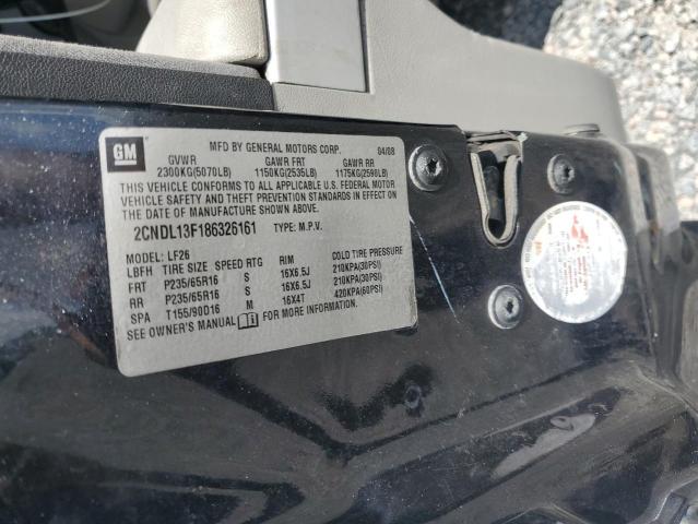 2008 Chevrolet Equinox Ls Awd მანქანა იყიდება აუქციონზე, vin: 2CNDL13F186326161, აუქციონის ნომერი: 54155416