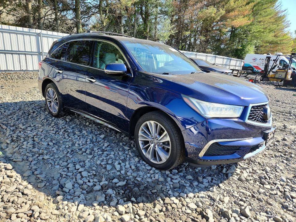 51977596 :رقم المزاد ، 5J8YD4H59HL000329 vin ، 2017 Acura Mdx مزاد بيع