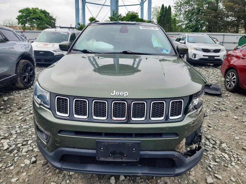 54888716 :رقم المزاد ، 3C4NJDBB2LT153799 vin ، 2020 Jeep Compass مزاد بيع
