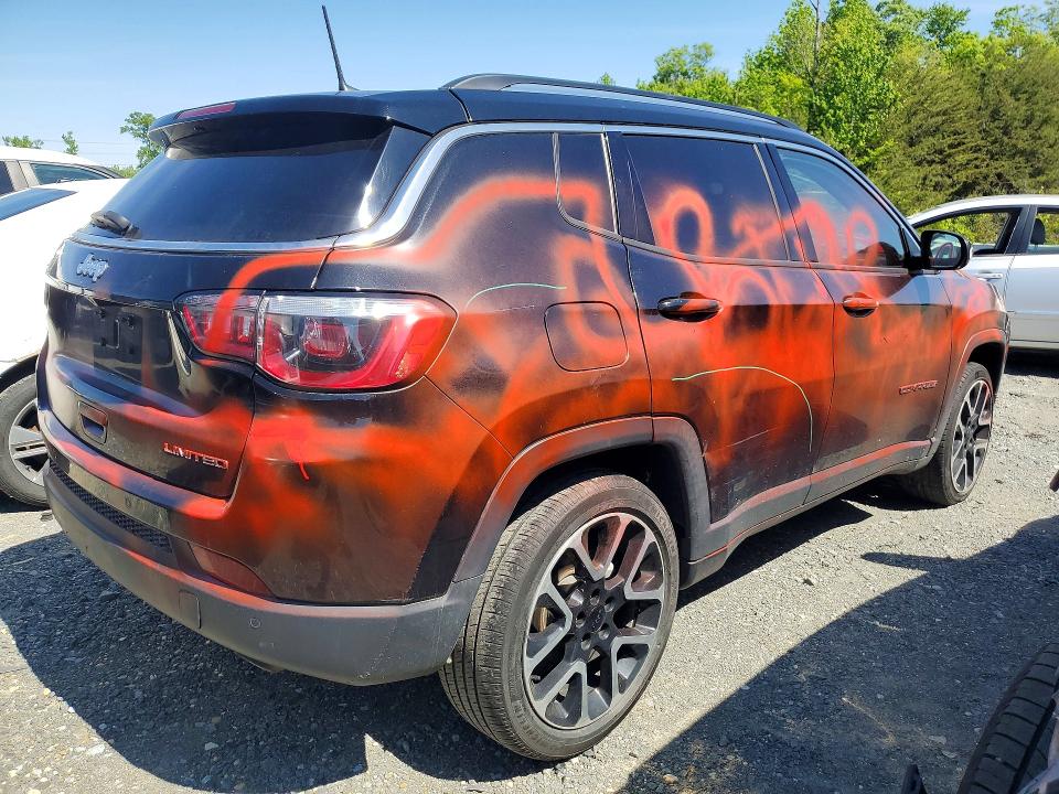 Aukcja sprzedaży 2018 Jeep Compass, vin: 3C4NJCCB3JT122129, numer aukcji: 51975706