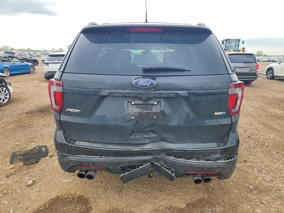 2018 Ford Explorer მანქანა იყიდება აუქციონზე, vin: 1FM5K8GT3JGC65479, აუქციონის ნომერი: 53840836