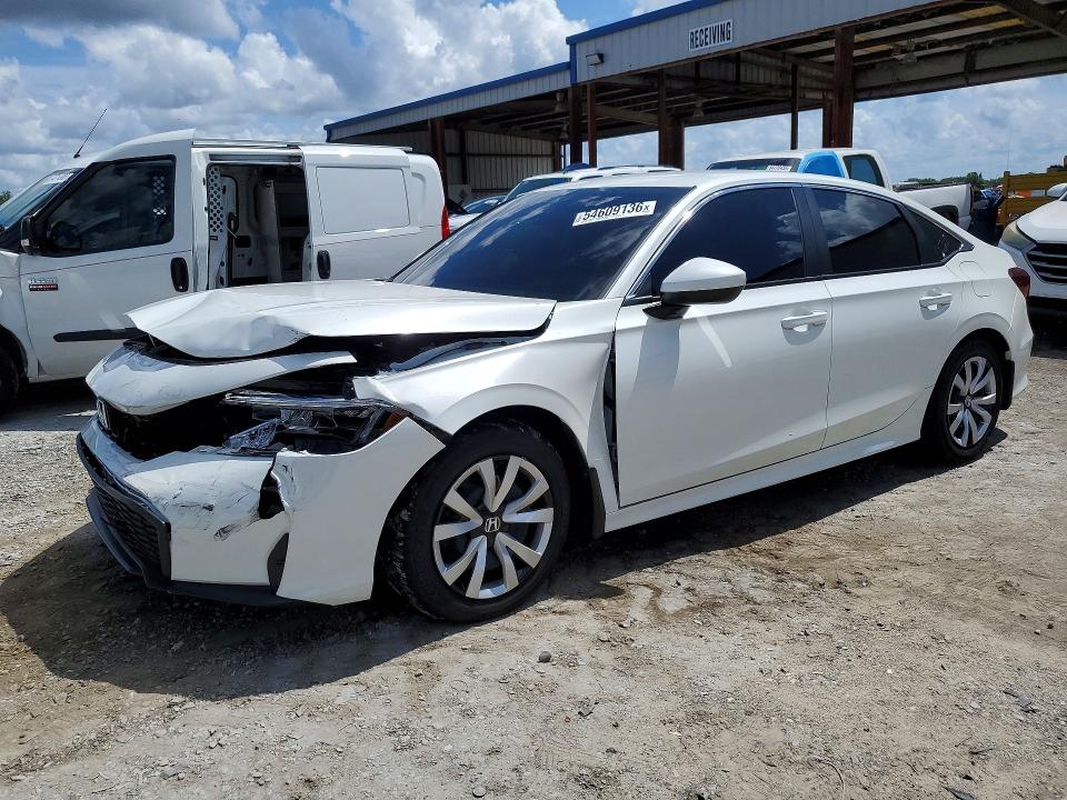 2026 Honda Civic მანქანა იყიდება აუქციონზე, vin: 2HGFE2F26TH538171, აუქციონის ნომერი: 54609136