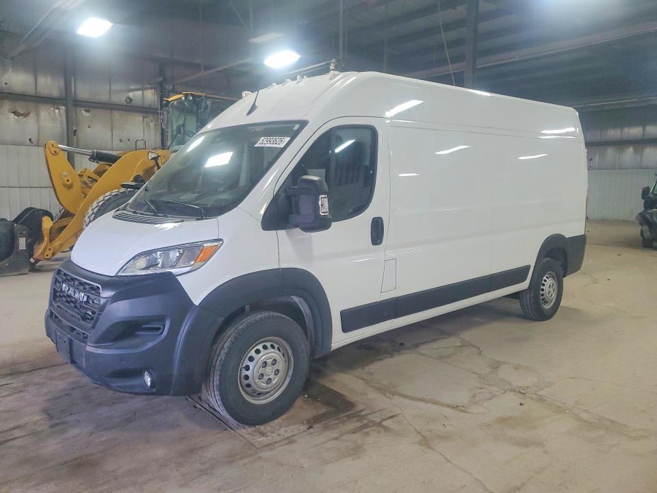 2024 Ram Promaster 2500 მანქანა იყიდება აუქციონზე, vin: 3C6LRVDG2RE100586, აუქციონის ნომერი: 52993626