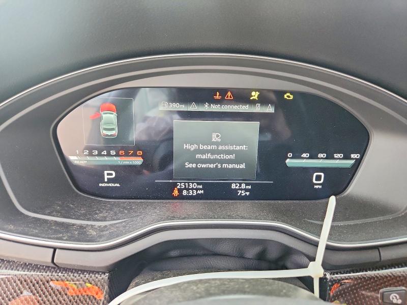 Aukcja sprzedaży 2023 Audi S5, vin: WAUP4AF54PA004100, numer aukcji: 53825556