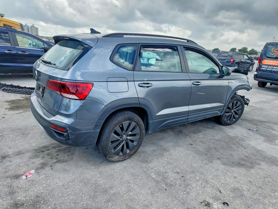 2024 Volkswagen Taos მანქანა იყიდება აუქციონზე, vin: 3VV5X7B29RM122246, აუქციონის ნომერი: 53633836