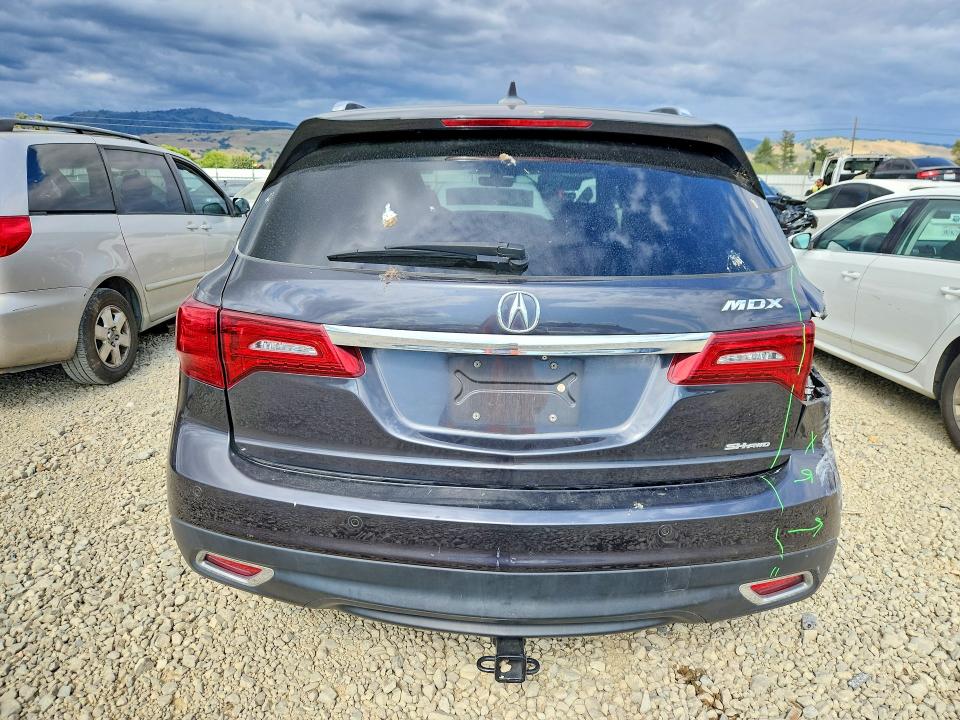 2016 Acura Mdx მანქანა იყიდება აუქციონზე, vin: 5FRYD4H94GB053179, აუქციონის ნომერი: 52356056